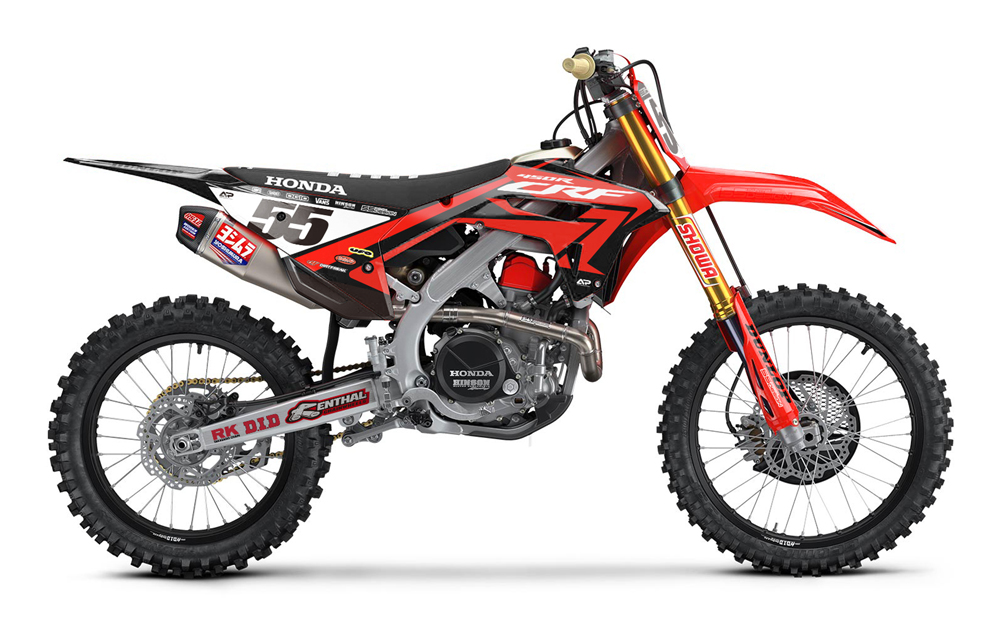 OLD STYLE CRF450 FULL GRAPHICS KIT