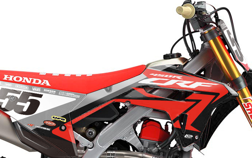 OLD STYLE CRF450 FULL GRAPHICS KIT